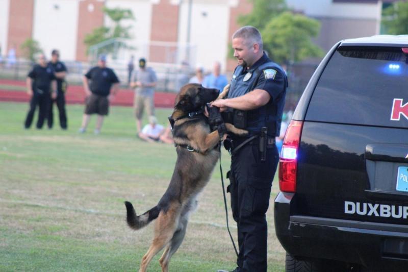 K9 Sirk and Ofc Steve Hall
