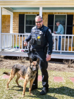 K9 Sirk and Ofc Steve Hall