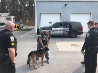 K9 Sirk and DPD Officers