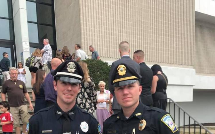 Officer Peterson and Sgt Homestead