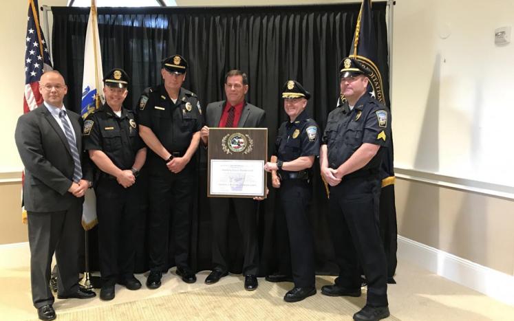 DPD Command Staff at the MPAC ceremony